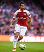 1 August 2018; Henrikh Mkhitaryan of Arsenal during the International Champions Cup match between Arsenal and Chelsea at the Aviva Stadium in Dublin.  Photo by Sam Barnes/Sportsfile