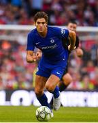 1 August 2018; Marcos Alonso of Chelsea during the International Champions Cup match between Arsenal and Chelsea at the Aviva Stadium in Dublin.  Photo by Sam Barnes/Sportsfile
