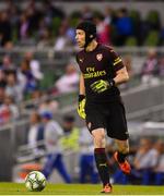 1 August 2018; Petr Cech of Arsenal during the International Champions Cup match between Arsenal and Chelsea at the Aviva Stadium in Dublin.  Photo by Sam Barnes/Sportsfile