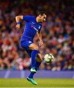 1 August 2018; Davide Zappacosta of Chelsea during the International Champions Cup match between Arsenal and Chelsea at the Aviva Stadium in Dublin.  Photo by Sam Barnes/Sportsfile