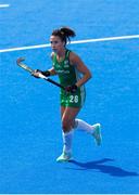 4 August 2018; Anna O’Flanagan of Ireland during the Women's Hockey World Cup Finals semi-final match between Ireland and Spain at the Lee Valley Hockey Centre in QE Olympic Park, London, England. Photo by Craig Mercer/Sportsfile
