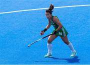 4 August 2018; Anna O’Flanagan of Ireland during the Women's Hockey World Cup Finals semi-final match between Ireland and Spain at the Lee Valley Hockey Centre in QE Olympic Park, London, England. Photo by Craig Mercer/Sportsfile