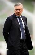 4 August 2018; Napoli manager Carlo Ancelotti prior to the Pre Season Friendly match between Liverpool and Napoli at the Aviva Stadium in Dublin. Photo by Stephen McCarthy/Sportsfile
