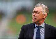 4 August 2018; Napoli manager Carlo Ancelotti prior to the Pre Season Friendly match between Liverpool and Napoli at the Aviva Stadium in Dublin. Photo by Stephen McCarthy/Sportsfile