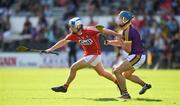 4 August 2018; Liam Healy of Cork in action against Conor Firman of Wexford during the Bord Gáis Energy GAA Hurling All-Ireland U21 Championship Semi-Final match between Cork and Wexford at Nowlan Park in Kilkenny. Photo by Matt Browne/Sportsfile