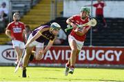4 August 2018; Robbie O'Flynn of Cork in action against Garry Molloy of Wexford during the Bord Gáis Energy GAA Hurling All-Ireland U21 Championship Semi-Final match between Cork and Wexford at Nowlan Park in Kilkenny. Photo by Matt Browne/Sportsfile