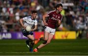 4 August 2018; Karl O'Connell of Monaghan in action against Thomas Flynn of Galway during the GAA Football All-Ireland Senior Championship Quarter-Final Group 1 Phase 3 match between Galway and Monaghan at Pearse Stadium in Galway. Photo by Diarmuid Greene/Sportsfile