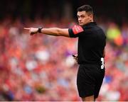 4 August 2018; Referee Robert Hennessy during the Pre Season Friendly match between Liverpool and Napoli at the Aviva Stadium in Dublin. Photo by Stephen McCarthy/Sportsfile