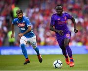 4 August 2018; Sadio Mane of Liverpool during the Pre Season Friendly match between Liverpool and Napoli at the Aviva Stadium in Dublin. Photo by Stephen McCarthy/Sportsfile