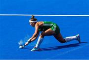 4 August 2018; Elena Tice of Ireland in action during the Women's Hockey World Cup Finals semi-final match between Ireland and Spain at the Lee Valley Hockey Centre in QE Olympic Park, London, England. Photo by Craig Mercer/Sportsfile