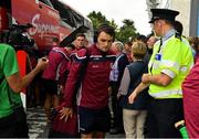 5 August 2018; Johnny Coen of Galway arrives prior to the GAA Hurling All-Ireland Senior Championship semi-final replay match between Galway and Clare at Semple Stadium in Thurles, Co Tipperary. Photo by Brendan Moran/Sportsfile