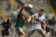 5 August 2018; Conor Diskin of Mayo in action against Tony Archbold of Kildare during the EirGrid GAA Football All-Ireland U20 Championship final match between Mayo and Kildare at Croke Park in Dublin. Photo by Daire Brennan/Sportsfile