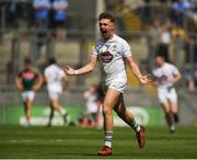 5 August 2018; Ruadhán Ó Giolláin of Kildare celebrates after the EirGrid GAA Football All-Ireland U20 Championship final match between Mayo and Kildare at Croke Park in Dublin. Photo by Daire Brennan/Sportsfile