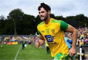 5 August 2018; Odhrán MacNiallais of Donegal makes his way onto the pitch prior to the GAA Football All-Ireland Senior Championship Quarter-Final Group 2 Phase 3 match between Tyrone and Donegal at MacCumhaill Park in Ballybofey, Co Donegal. Photo by Stephen McCarthy/Sportsfile