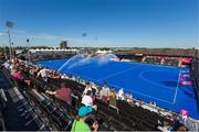 5 August 2018; A general view of the Lee Valley Hockey Centre before the Women's Hockey World Cup Final match between Ireland and Netherlands at the Lee Valley Hockey Centre in QE Olympic Park, London, England. Photo by Craig Mercer/Sportsfile