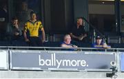 5 August 2018; Suspended Roscommon manager Kevin McStay, right, during the GAA Football All-Ireland Senior Championship Quarter-Final Group 2 Phase 3 match between Dublin and Roscommon at Croke Park in Dublin. Photo by Piaras Ó Mídheach/Sportsfile