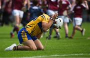 5 August 2018; Aron Shanagher of Clare reacts after the GAA Hurling All-Ireland Senior Championship semi-final replay match between Galway and Clare at Semple Stadium in Thurles, Co Tipperary. Photo by Diarmuid Greene/Sportsfile