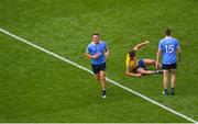 5 August 2018; Paul Flynn of Dublin celebrates after scoring his side's first goal during the GAA Football All-Ireland Senior Championship Quarter-Final Group 2 Phase 3 match between Dublin and Roscommon at Croke Park in Dublin. Photo by Daire Brennan/Sportsfile