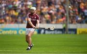 5 August 2018; Joe Canning of Galway takes a free during the GAA Hurling All-Ireland Senior Championship semi-final replay match between Galway and Clare at Semple Stadium in Thurles, Co Tipperary. Photo by Diarmuid Greene/Sportsfile