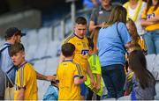 5 August 2018; Seán McDermott of Roscommon meets supporters in the Hogan Stand after the GAA Football All-Ireland Senior Championship Quarter-Final Group 2 Phase 3 match between Dublin and Roscommon at Croke Park in Dublin. Photo by Daire Brennan/Sportsfile