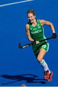 5 August 2018; Nicola Daly of Ireland during the Women's Hockey World Cup Final match between Ireland and Netherlands at the Lee Valley Hockey Centre in QE Olympic Park, London, England. Photo by Craig Mercer/Sportsfile