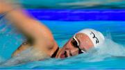 6 August 2018; Maria Grandt of Denmark competing in the Women's 1500m Freestyle Preliminary race during day five of the 2018 European Championships at Tollcross International Swimming Centre in Glasgow, Scotland. Photo by David Fitzgerald/Sportsfile