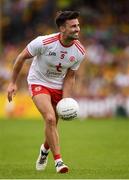 5 August 2018; Tiernan McCann of Tyrone during the GAA Football All-Ireland Senior Championship Quarter-Final Group 2 Phase 3 match between Tyrone and Donegal at MacCumhaill Park in Ballybofey, Co Donegal. Photo by Stephen McCarthy/Sportsfile