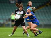 6 August 2018; Katie Walsh of Sligo in action against Sarah-Jane Winder of Wicklow during the TG4 All-Ireland Ladies Football Intermediate Championship quarter-final match between Sligo and Wicklow at the Gaelic Grounds in Limerick. Photo by Diarmuid Greene/Sportsfile
