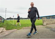 6 August 2018; Cobh Ramblers manager Stephen Henderson arrives prior to the EA Sports Cup semi-final match between Cobh Ramblers and Dundalk at St. Colman's Park in Cobh, Co. Cork. Photo by Ben McShane/Sportsfile