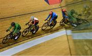 6 August 2018; Lydia Boylan of Ireland, left, competing in the Women's Omnium Scratch race during day five of the 2018 European Championships at the Sir Chris Hoy Velodrome in Glasgow, Scotland. Photo by David Fitzgerald/Sportsfile