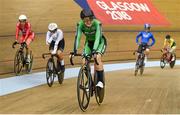 6 August 2018; Lydia Boylan of Ireland following the Women's Omnium Scratch race during day five of the 2018 European Championships at the Sir Chris Hoy Velodrome in Glasgow, Scotland. Photo by David Fitzgerald/Sportsfile