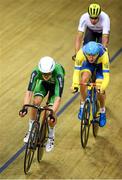 6 August 2018; Mark Downey of Ireland competing in the Men's Madison Final race during day five of the 2018 European Championships at the Sir Chris Hoy Velodrome in Glasgow, Scotland. Photo by David Fitzgerald/Sportsfile