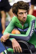 6 August 2018; Felix English of Ireland prior to the Men's Madison Final race during day five of the 2018 European Championships at the Sir Chris Hoy Velodrome in Glasgow, Scotland. Photo by David Fitzgerald/Sportsfile