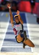 6 August 2018; Yann Randrianasolo of France competing in the Mens Long Jump Qualfication Round during Day Q of the 2018 European Athletics Championships at Berlin in Germany. Photo by Sam Barnes/Sportsfile