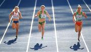 6 August 2018; Phil Healy of Ireland, centre, competing in the Women's 100m heats during Day Q of the 2018 European Athletics Championships at Berlin in Germany.  Photo by Sam Barnes/Sportsfile