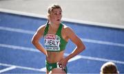 6 August 2018; Phil Healy of Ireland, after competing in the Women's 100m heats during Day Q of the 2018 European Athletics Championships at Berlin in Germany.  Photo by Sam Barnes/Sportsfile