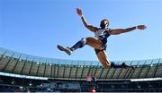 6 August 2018; Yann Randrianasolo of France competing in the Mens Long Jump Qualfication Round during Day Q of the 2018 European Athletics Championships at Berlin in Germany.  Photo by Sam Barnes/Sportsfile