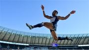 6 August 2018; Yann Randrianasolo of France competing in the Men's Long Jump  Qualfication Round during Day Q of the 2018 European Athletics Championships at Berlin in Germany.  Photo by Sam Barnes/Sportsfile