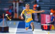 6 August 2018; Vladyslav Mazur of Ukraine competing in the Mens Long Jump Qualfication Round during Day Q of the 2018 European Athletics Championships at Berlin in Germany.  Photo by Sam Barnes/Sportsfile