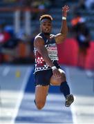 6 August 2018; Yann Randrianasolo of France competing in the Mens Long Jump Qualfication Round during Day Q of the 2018 European Athletics Championships at Berlin in Germany.  Photo by Sam Barnes/Sportsfile