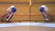 6 August 2018; Katie Archibald of Great Britain on her way to winning the Women's Omnium Elimination race during day three of the 2018 European Championships at the Sir Chris Hoy Velodrome in Glasgow, Scotland. Photo by David Fitzgerald/Sportsfile