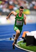 7 August 2018; Chris O'Donnell of Ireland competing in the Men's 400m event during Day 1 of the 2018 European Athletics Championships at The Olympic Stadium in Berlin, Germany. Photo by Sam Barnes/Sportsfile