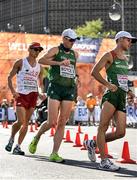 7 August 2018; Brendan Boyce of Ireland, second from left, competing in the Men's 50km Walk event during Day 1 of the 2018 European Athletics Championships in Berlin, Germany. Photo by Sam Barnes/Sportsfile