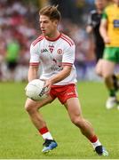 5 August 2018; Mark Bradley of Tyrone during the GAA Football All-Ireland Senior Championship Quarter-Final Group 2 Phase 3 match between Tyrone and Donegal at MacCumhaill Park in Ballybofey, Co Donegal. Photo by Oliver McVeigh/Sportsfile