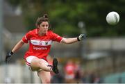 6 August 2018; Ciara O'Sullivan of Cork during the TG4 All-Ireland Ladies Football Senior Championship quarter-final match between Cork and Westmeath at the Gaelic Grounds in Limerick. Photo by Diarmuid Greene/Sportsfile