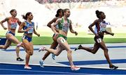 7 August 2018; Claire Mooney of Ireland, second from right, competing in the Women's 800m event during Day 1 of the 2018 European Athletics Championships at The Olympic Stadium in Berlin, Germany. Photo by Sam Barnes/Sportsfile