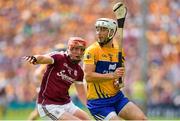 5 August 2018; Patrick O'Connor of Clare in action against Conor Whelan of Galway during the GAA Hurling All-Ireland Senior Championship semi-final replay match between Galway and Clare at Semple Stadium in Thurles, Co Tipperary. Photo by Brendan Moran/Sportsfile