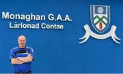 7 August 2018; Monaghan manager Malachy O'Rourke poses for a portrait following a Monaghan Football Press Conference at the Entekra Monaghan GAA Centre of Excellence in Cloghran, Monaghan. Photo by Philip Fitzpatrick/Sportsfile