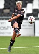 7 August 2018; Katrina Parrock during the UEFA Women’s Champions League Qualifier match between Ajax and Wexford Youths at Seaview in Belfast, Antrim. Photo by Oliver McVeigh/Sportsfile