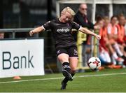7 August 2018; Nicola Sinnott of Wexford Youths during the UEFA Women’s Champions League Qualifier match between Ajax and Wexford Youths at Seaview in Belfast, Antrim. Photo by Oliver McVeigh/Sportsfile